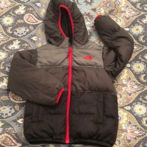 North Face kids reversible parka
